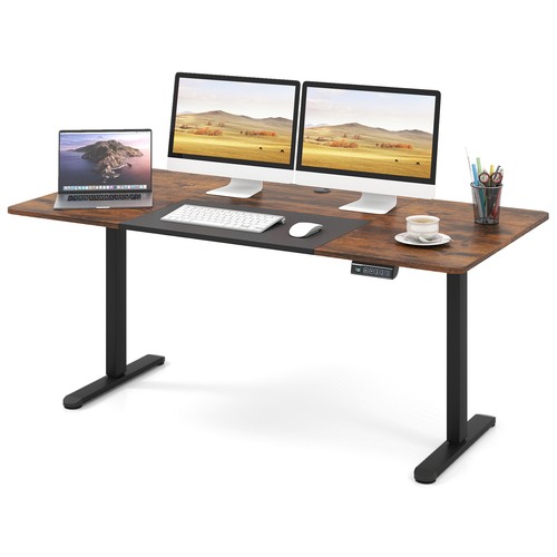 Electric standing desk - standing,