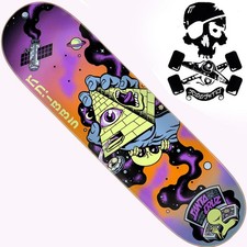 SANTA CRUZ SKATEBOARDS - Knibbs - Invasion Hand Pro Skateboard Deck - 8.5"