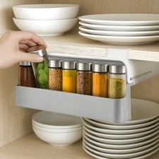 Grey Spice Organizer Under