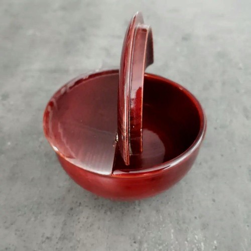 Old pine split lid - split, tea