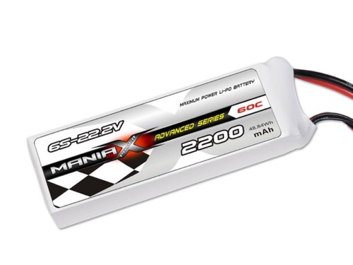Maniax 2200mah 60c lipo - 2200mah,