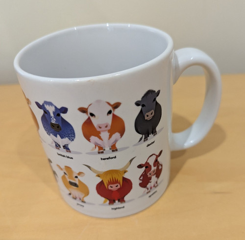 Farm cows mixed breeds - farm,