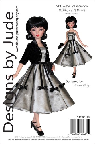 Vdc ribbons bows doll - vdc, bows,