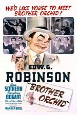 BROTHER ORCHID (1940) Edward G. Robinson - H.Bogart - Public Domain DVD NO CASE