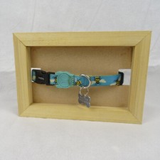 Pet Collar Display Frame - Solid Hard Wood - Memorial Gift Idea - Various Sizes!
