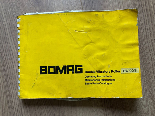 Bomag double vibratory roller - bomag,