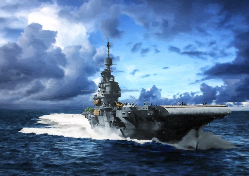 Hms illustrious r87 - hms,
