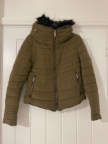 Zara short khaki - khaki, coat