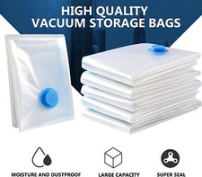 STRONG VACUUM STORAGE SPACE SAVING BAGS VAC BAG SPACE SAVER VACCUM VACUM BAG