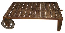 INDUSTRIAL COFFEE TABLE IRON