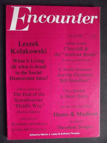 Encounter magazine feb 1982 - encounter,