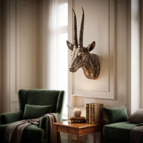 Decorative antelope head - decorative,