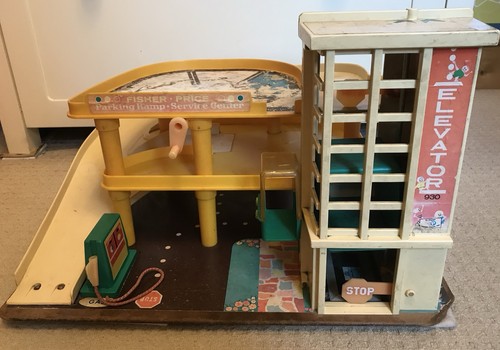Fisher price vintage garage - price,