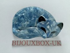 LEA STEIN GOMINA CAT BROOCH