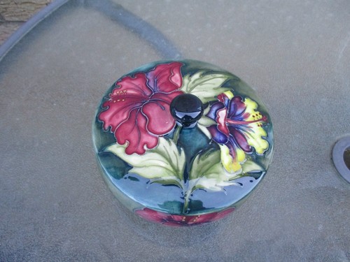 Moorcroft hibiscus green - hibiscus,