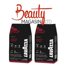 Lavazza Gusto Pieno Coffee Beans 1kg – Medium Roast, Whole Beans (Pack of 2)