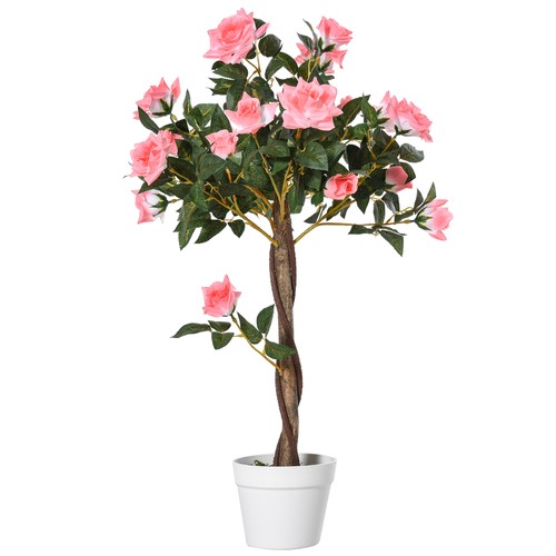 Outsunny 90cm artificial rose - artificial,