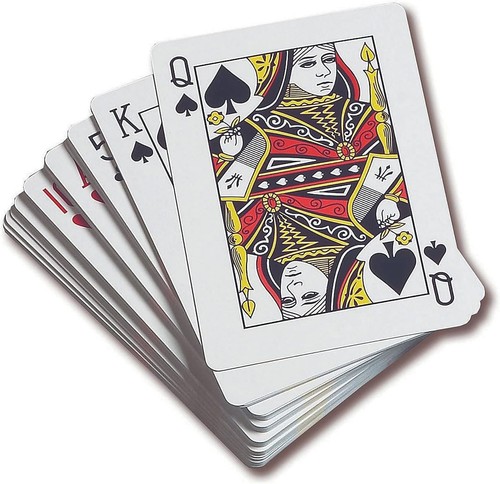 Standard playing deck cards - playing,