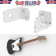 1/2 Pair of Guitar Wall Bracket / Acrylic Guitar Hanger / Perspex Guitar Holder