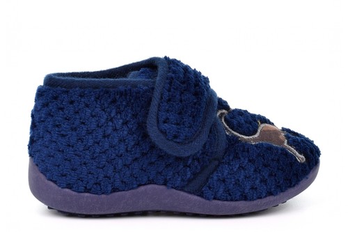Boys touch fastening slippers - touch,