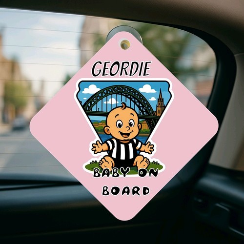 Baby board geordie nufc - on,