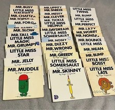 40 Vintage Mr Men & Little