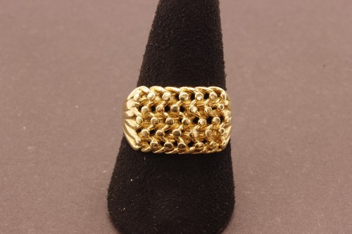 9ct yellow gold row - yellow,