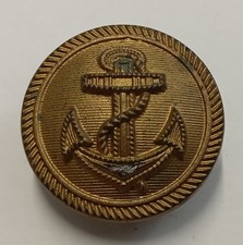 WW2 German kriegsmarine Navy Large 25.4mm Uniform Button - Dated 1942