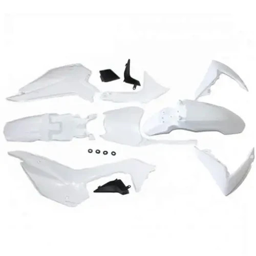 White honda crf110 pit bike - white,