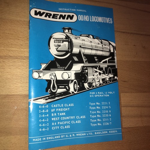 Wrenn early steam locos - wrenn,