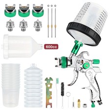 Gravity HVLP Spray Gun Paint