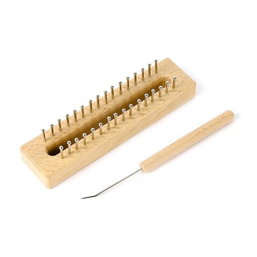 Pins wooden knitting loom - 32,