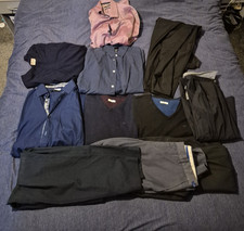 Large Reseller Bundle Of Mens Shirts, Trousers And Jumpers Various Sizes