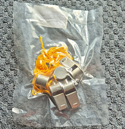 Pack safety whistles metal - pack,