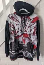 Vintage ECKO Unltd. TOKYO Japan Rare Graffiti Art Hoodie UK Size XL
