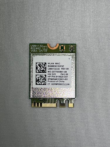 Internal wifi card - hp,