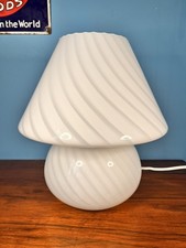 Vetri Murano White Swirl Glass