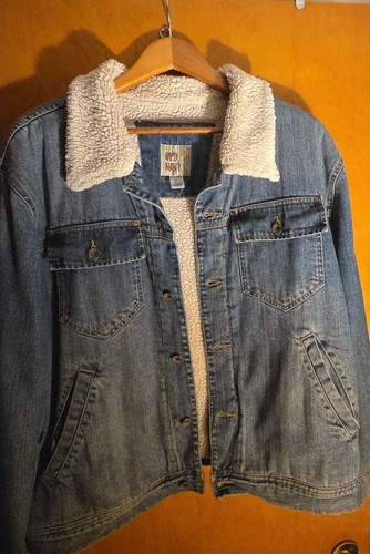 Old navy vintage sherpa lined - navy,
