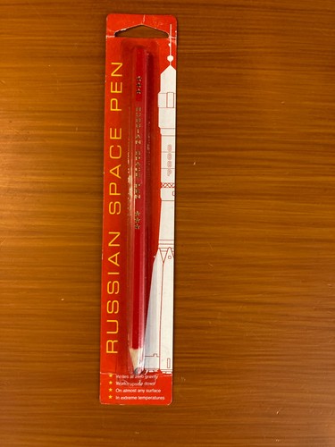Russian space pen - space, pencil