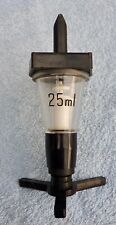 25 ml bar optic spirit measure, late 1990s.