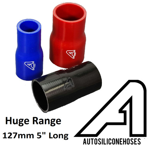 Straight reducer silicone hose - silicone,