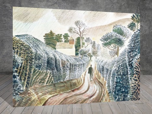 Eric ravilious wet afternoon - ravilious,