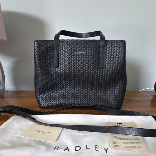 Radley black woven leather - black,