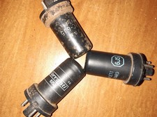 VINTAGE VALVE TUBE AUDIO 3 off 6J5  TRIODES TESTED