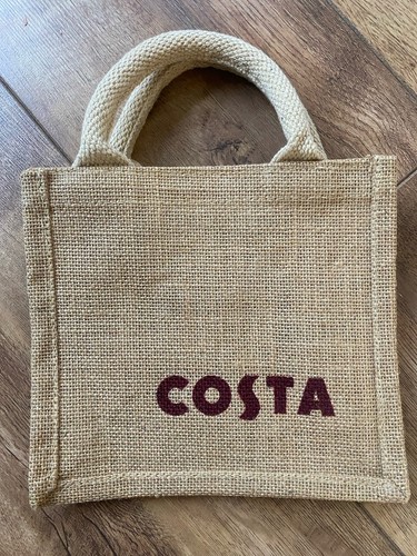 Costa coffee reusable hessian - reusable,