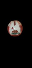 California Republic Baseball - Collectible State Flag Design Novelty baseBall