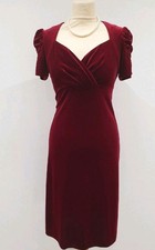 Vintage 1940s Style Red Velvet