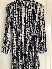 Zara Shirt Dress -  Dark Blue