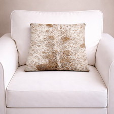 100% Natural Cowhide Pillow