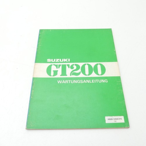 Genuine suzuki 200 workshop - suzuki,